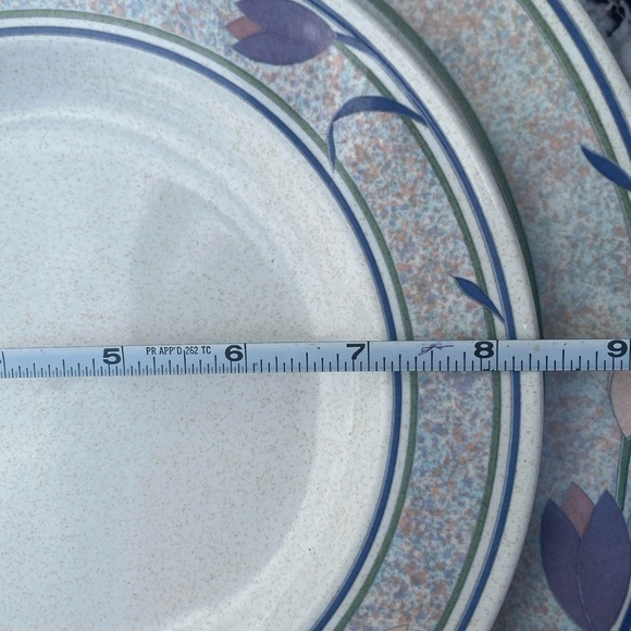 4pc Place Setting MIKASA Intaglio TROPICAL ISLAND CAC45 Dinner, Salad, Cup & Sau - Picture 10 of 13